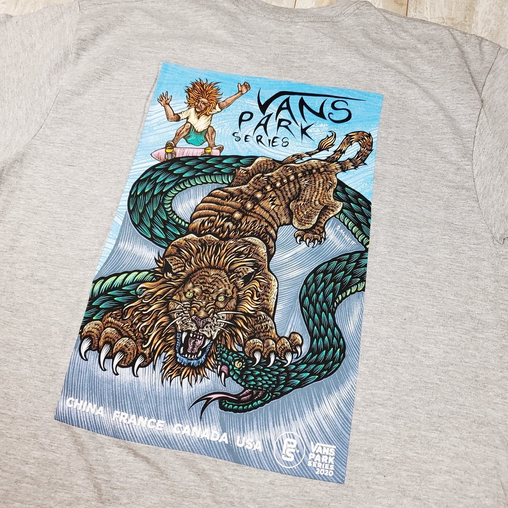 Vans Park Series SS Tee Gray - Picture 6 of 6